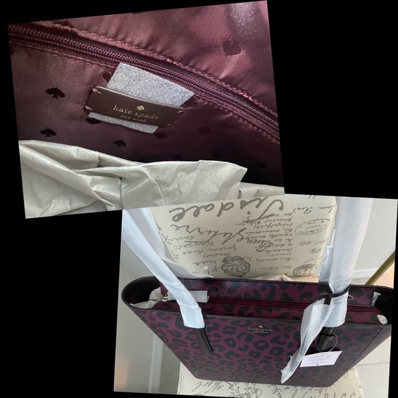 ⭐️ KATE SPADE⭐️Authentic Lovely Leopard Tote NEW! - Picture 8 of 12